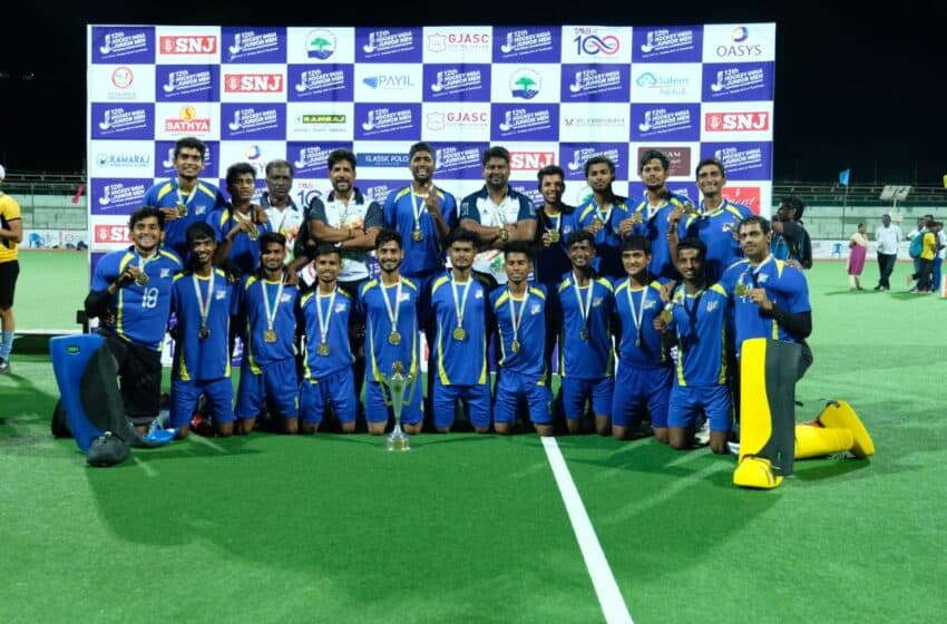 Uttar Pradesh Hockey wins Junior Men National Championship