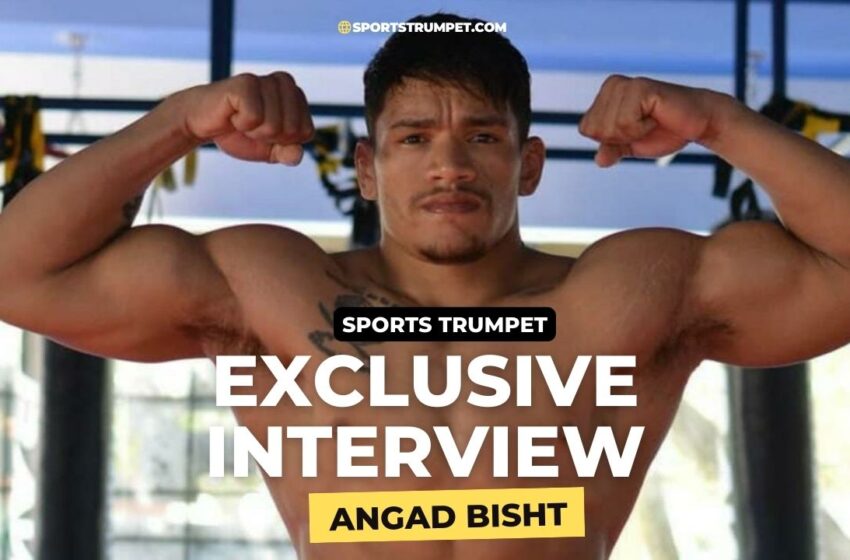  Sports Trumpet Exclusives interview MMA, MFN fighter Angad Bisht