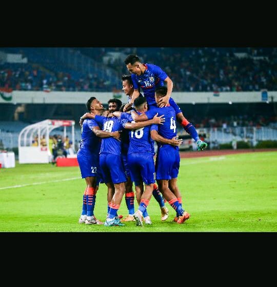  Indian Football Team Qualified for Asian CUP Qualification Group
