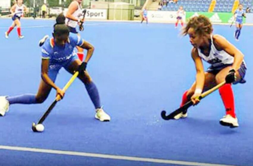  Indian junior women’s hockey team, beat America 4-1 in the Under-23 tournament