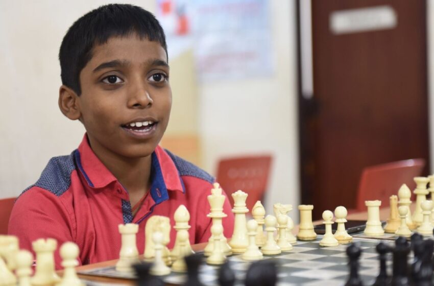 Indian Grandmaster R. Praggnanandhaa wins Norway chess open