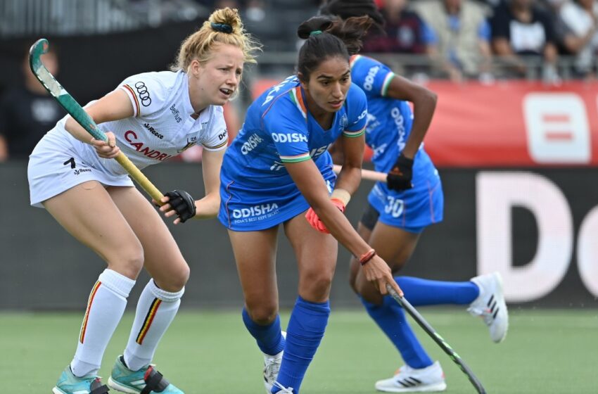  Indian Women’s Hockey Team lose 0-5 to Belgium in the second match of their FIH Pro League tie