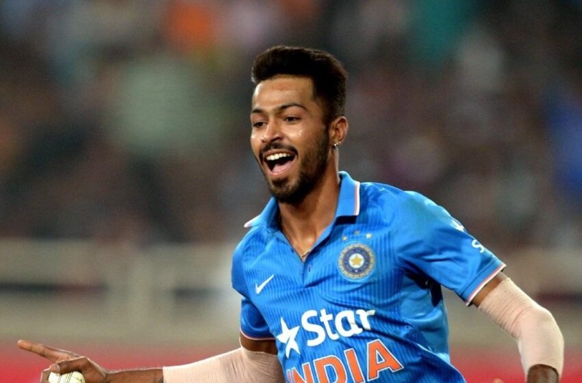  Hardik Pandya has been named as the captain of the Indian team