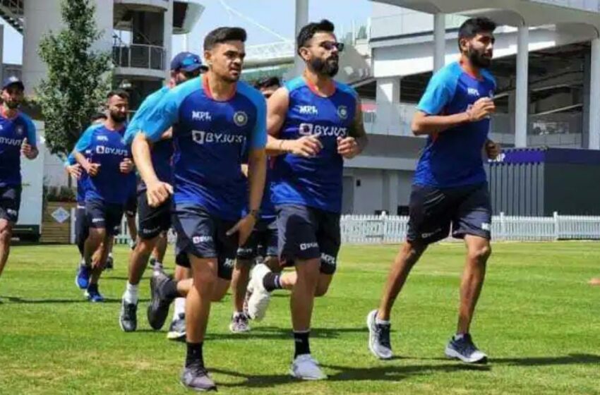 Virat Kohli flaunt his Football  abilities throughout training beforehand of Leicestershire practice game
