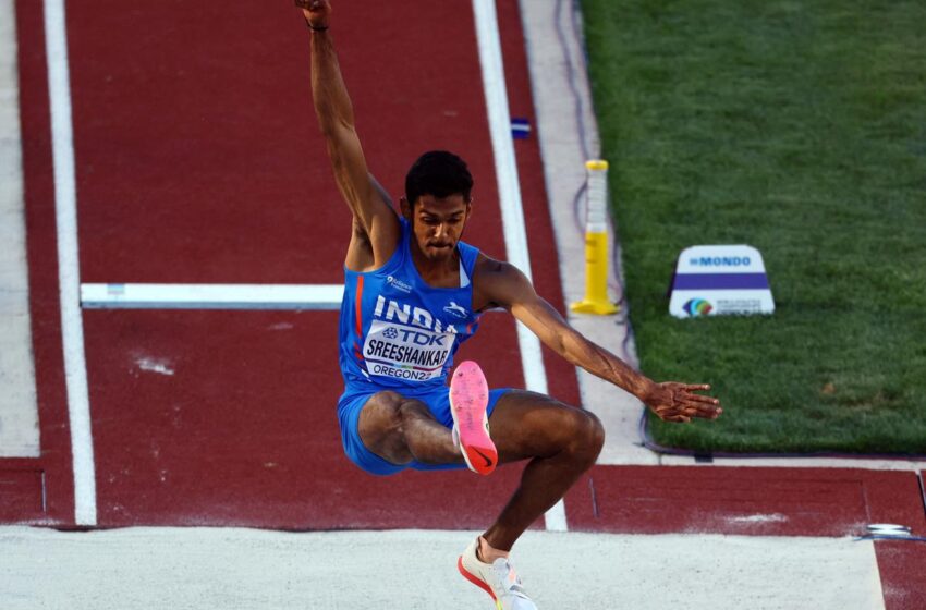  Murali Sreeshankar qualifies for Finals Men’s Long jump Event at WAC