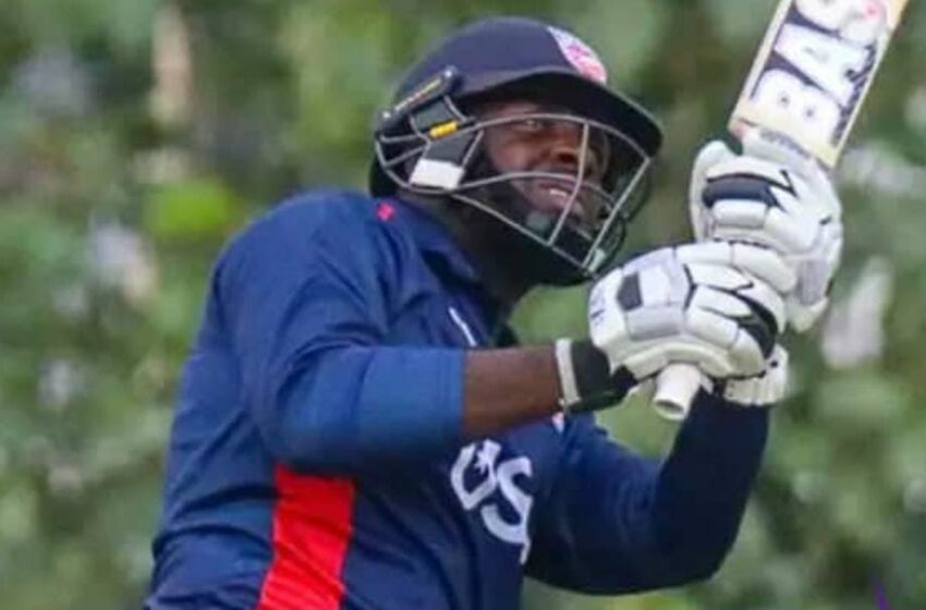 US batsman’s stormy entry in T20I, 78 runs in just 17 balls, creates history for USA
