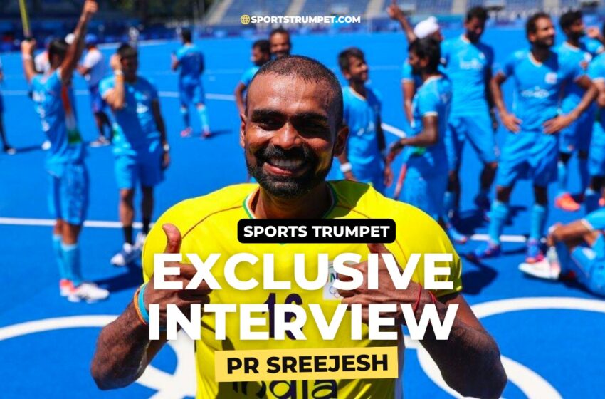  Sports trumpet exclusive with Olympic bronze medalist PR Sreejesh