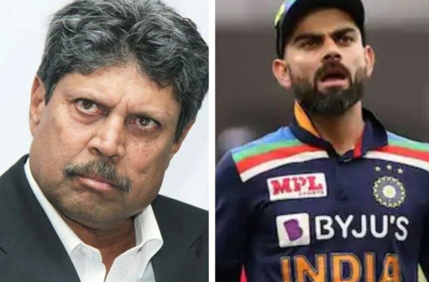  Kapil Dev : “There is nothing wrong in dropping Virat Kohli from the T20I”
