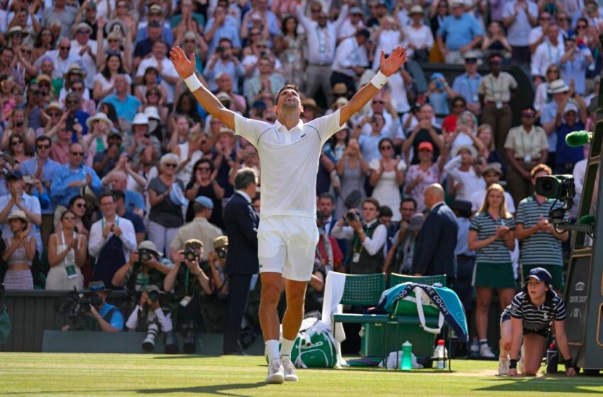  Novak Djokovic is the 2022 Wimbledon Men’s Champion
