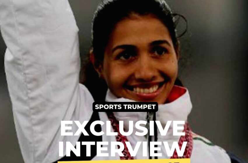  Sports Trumpet exclusive with star athlete Anju Bobby George