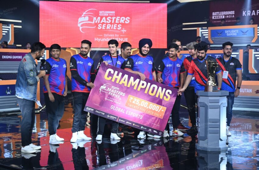  NODWIN: Global Esports wins India’s first-ever televised BGMI Master Series Tournament 2022!