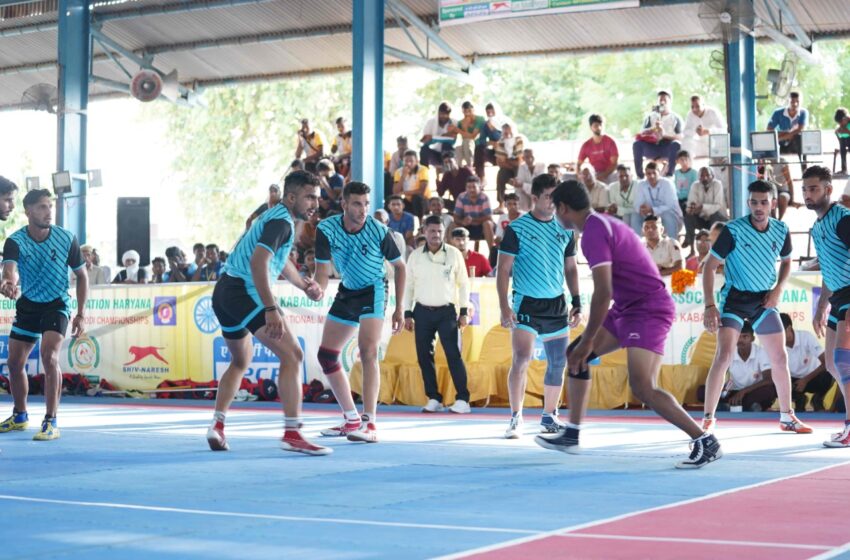  Naveen Kumar and Mohit Goyat are participating at the 69th Senior National Kabaddi Championship