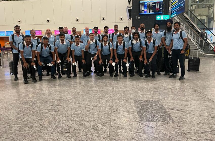  Indian Men’s Hockey Teams departs for CWG 2022