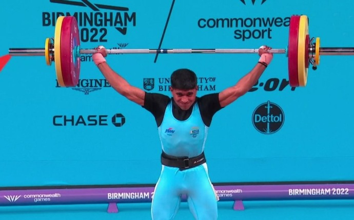  Sanket Mahadev Sargar wins silver medal, India gets first medal at Commonwealth Games 2022