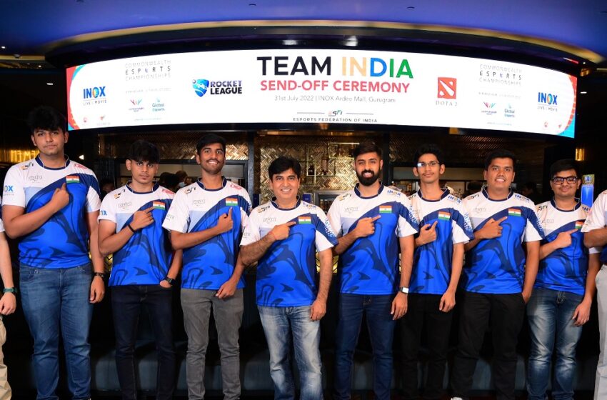   Commonwealth Esports Championships:Grand send-off to Indian contingent for 2022