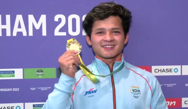 Sports Trumpet interacts with CWG Gold Medalist Jeremy Lalrinnunga