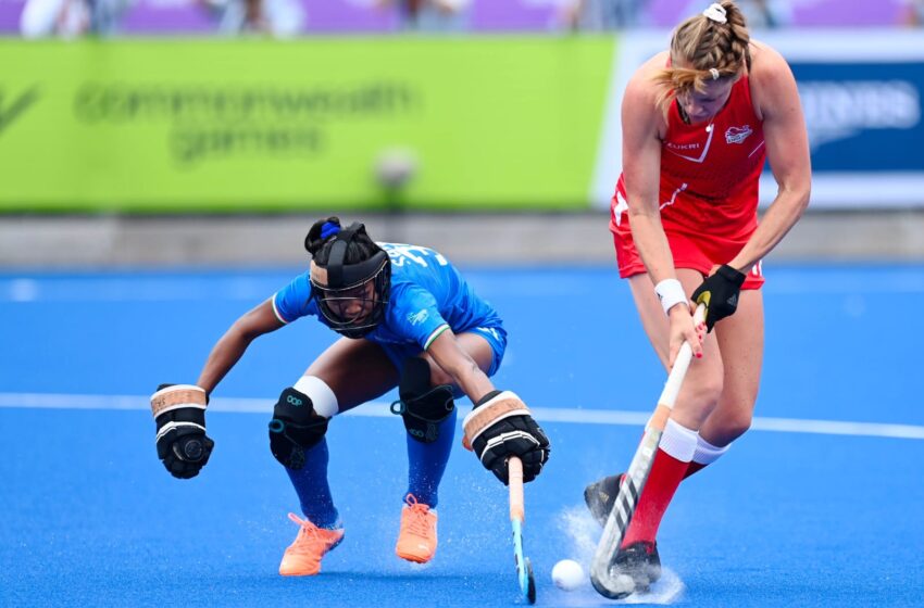  Indian Women’s Hockey Team go down 3-1 against England at Birmingham 2022 Commonwealth Games
