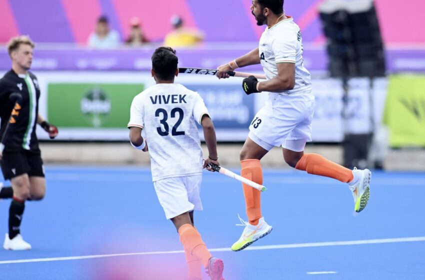 Indian Men’s Hockey Team reach Semi-Finals of Commonwealth Games 2022 with 4-1 win over Wales