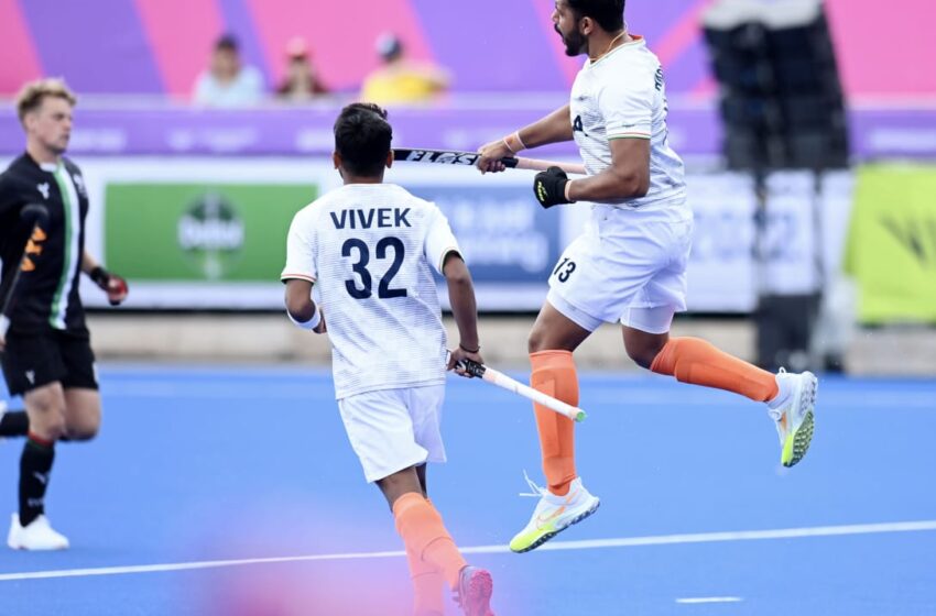  Indian Men’s Hockey Team reach Semi-Finals of Commonwealth Games 2022 with 4-1 win over Wales