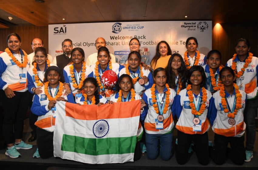  Special Olympics Bharat returns from the Unified Cup 2022 Detroit with a Bronze Medal