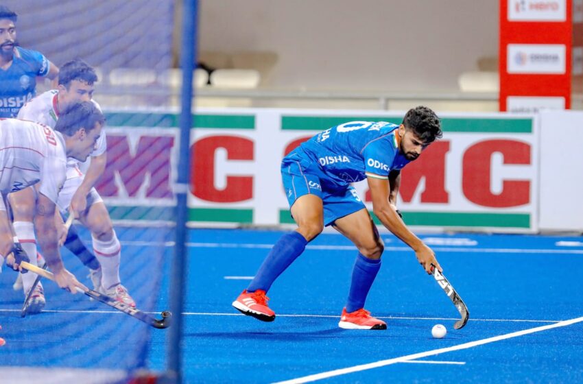  Abhishek scored two goals at the Commonwealth Games 2022 in Birmingham in six appearances 