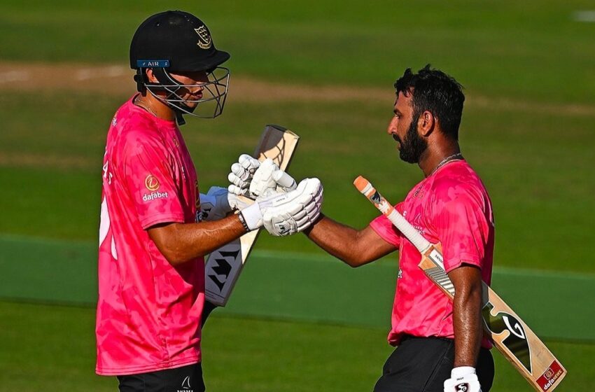 Cheteshwar Pujara has just changed his gear in Royal London Cup