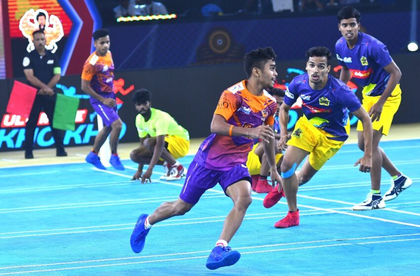  Ultimate Kho Kho: Das helps Gujarat Giants beat Chennai Quick Guns