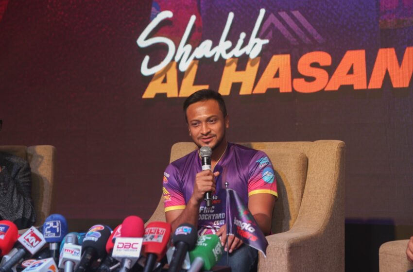  Shakib Al Hasan is Bangla Tigers Icon Player For Abu Dhabi T10