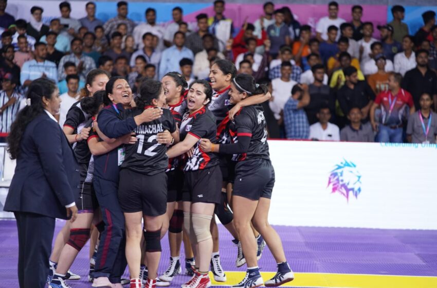 36th National Games : Maharashtra and Himachal Pradesh to Play Kabaddi Final