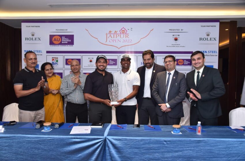  Rajasthan Tourism presents Jaipur Open 2022 powered by AU Small Finance Bank |