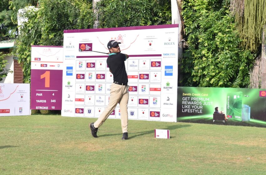  Golf:Amrit Lal’s super 63 gives him second round lead