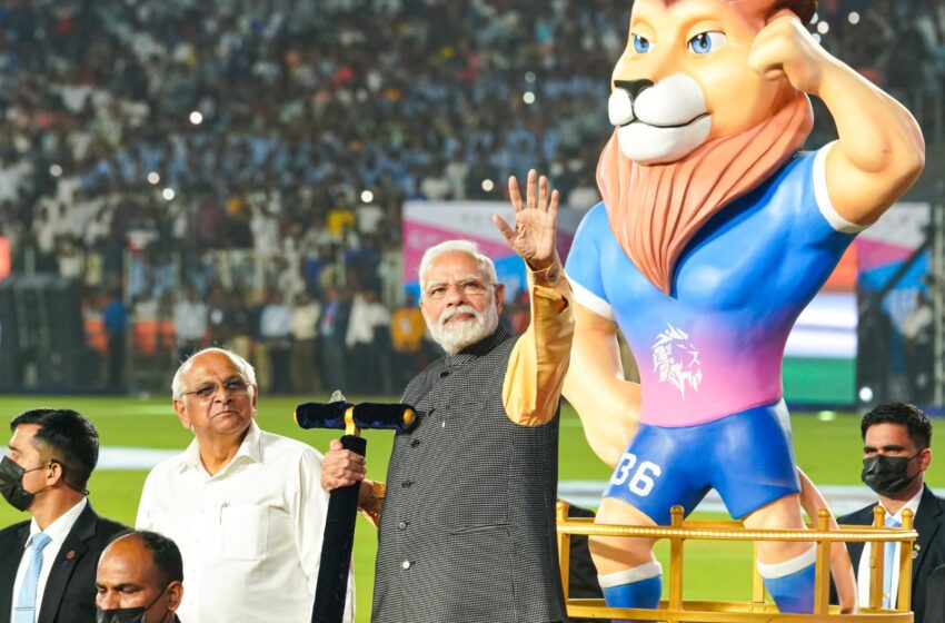  36th National Games, Gujarat 2022 – PM Narendra Modi declares 36th National Games open
