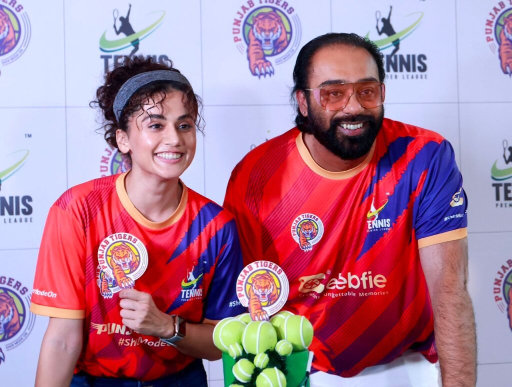 Taapsee Pannu and Raminder Singh