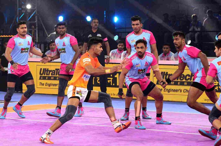  Puneri Paltan put forth an exemplary performance to beat the Jaipur Pink Panthers