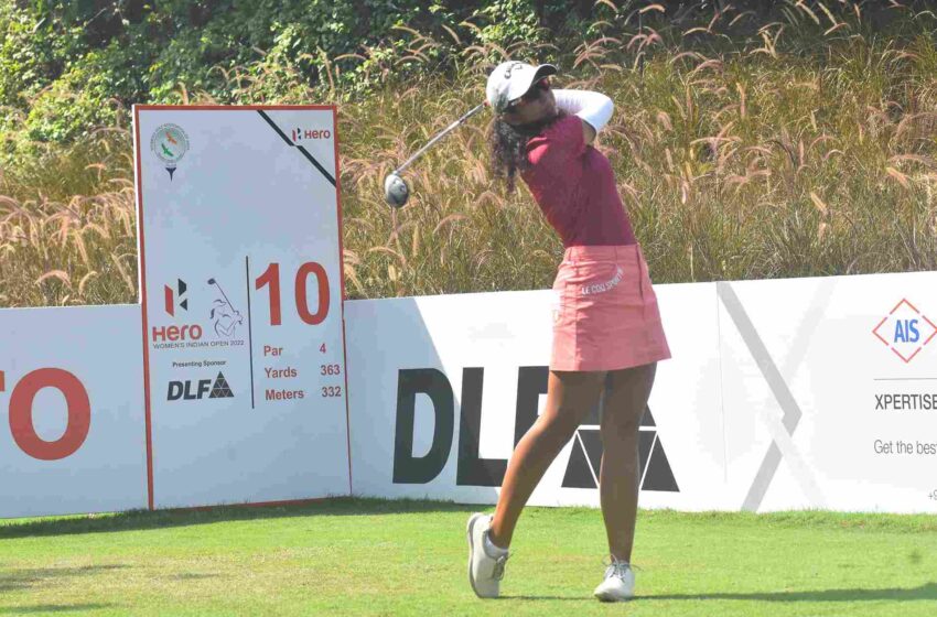 Gaurika Bishnoi ,Amandeep in four-way lead with Noora and Caroline at Hero Women’s Indian Open