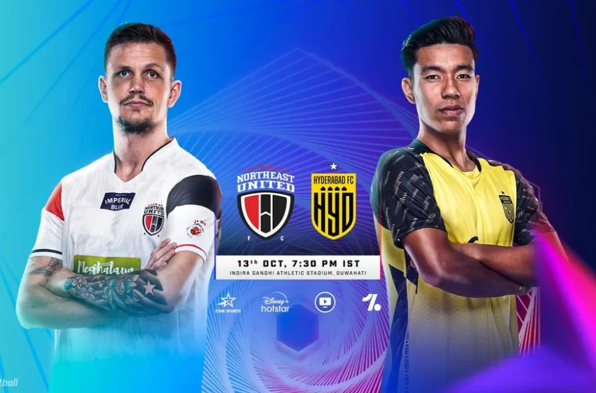  NorthEast United FC are back in their own backyard to host Hyderabad FC at the Indira Gandhi Athletic Stadium
