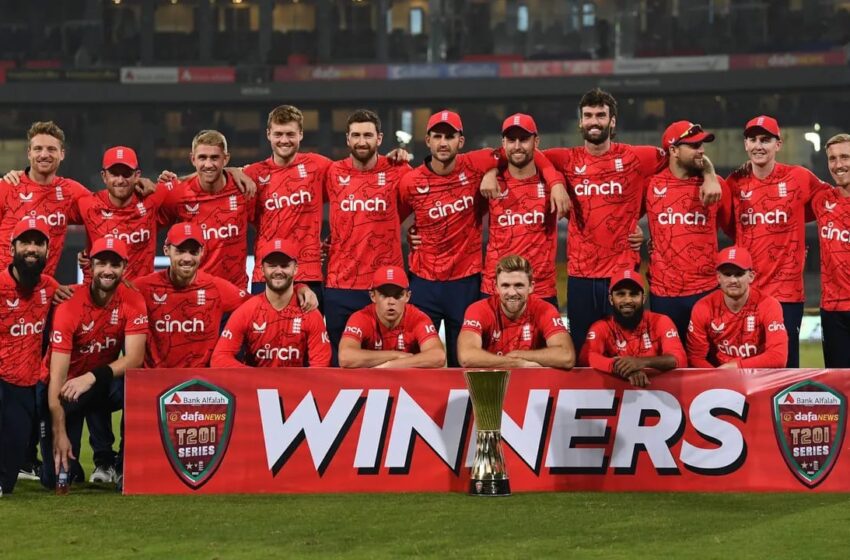  England produced a superb team performance to clinch an emphatic 67-run victory and seal a 4-3 series triumph over Pakistan in Lahore.