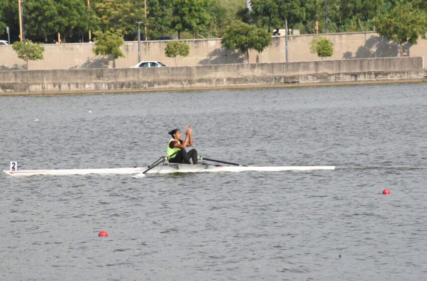  36th National Games: Khushpreet Kaur wins two National Games rowing gold