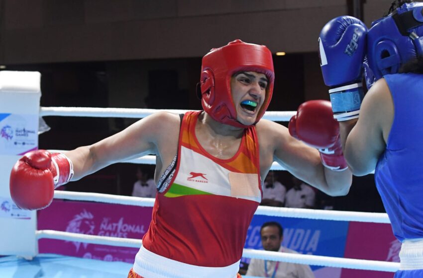  National Games boxing: Simranjit, Shiva, Saweety win easy to advance to next round