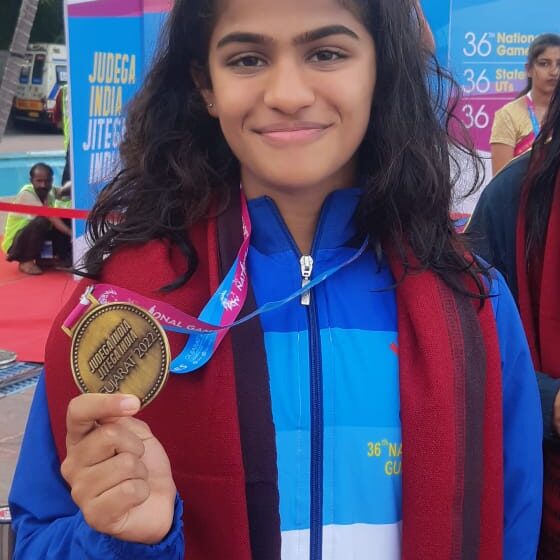 National Games Karnataka’s Hashika and Kerala’s Sajan set the pool on fire