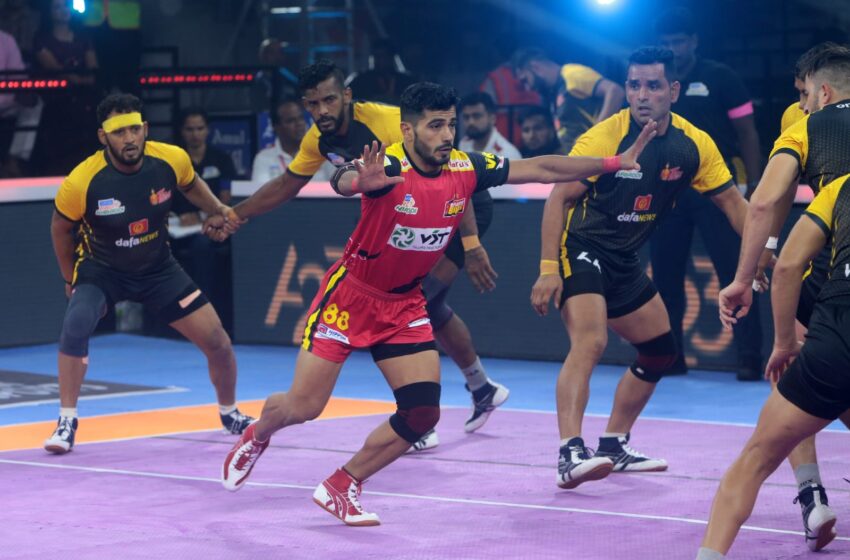  Vivo Pro Kabaddi League Report: Bengaluru Bulls Defeat Telugu Titans Comprehensively