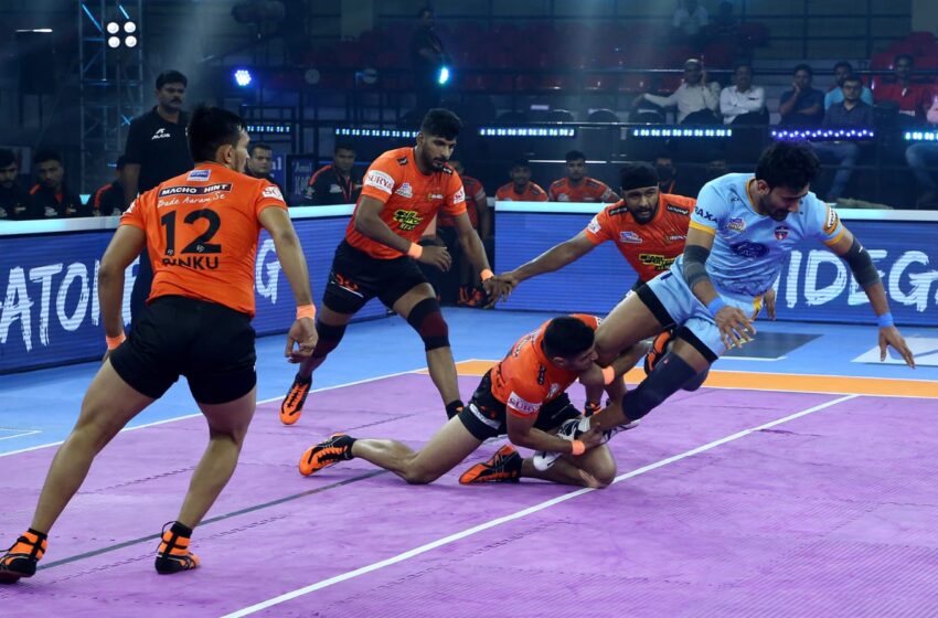  Vivo Pro Kabaddi League Report: Guman Singh and Jai Bhagwan shine as U Mumba register big victory