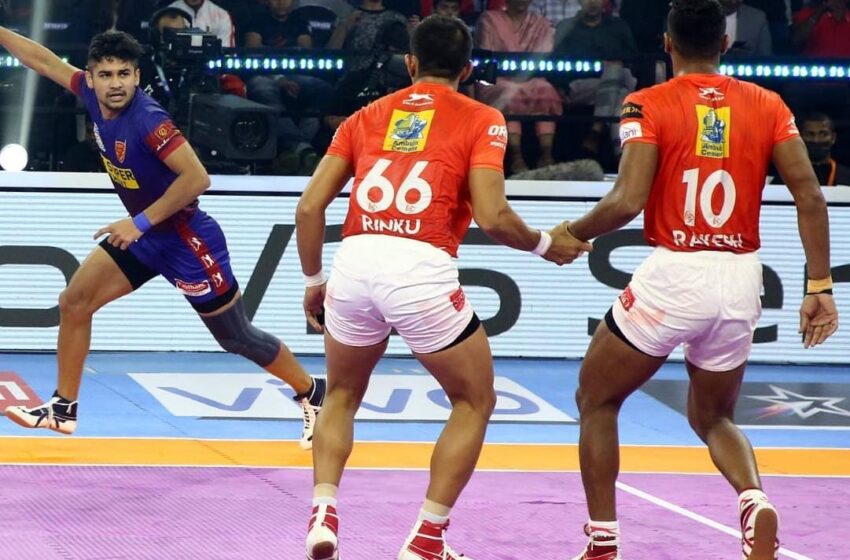  Vivo Pro Kabaddi League Report: Clinical Dabang Delhi Win With Ease Against Gujarat Giants  