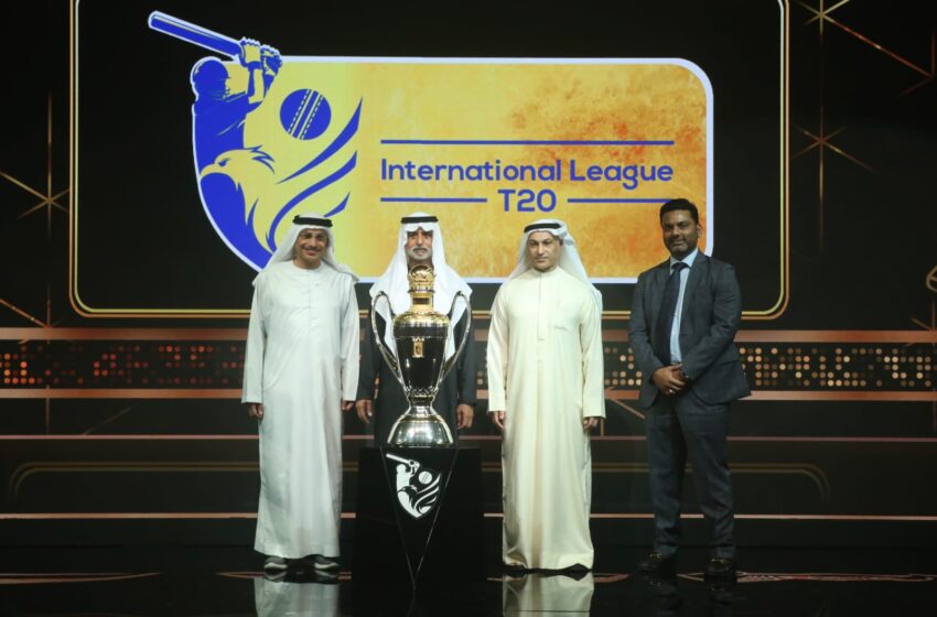  His Highness Sheikh Nahayan Mabarak Al Nahayan unveils ILT20 Trophy