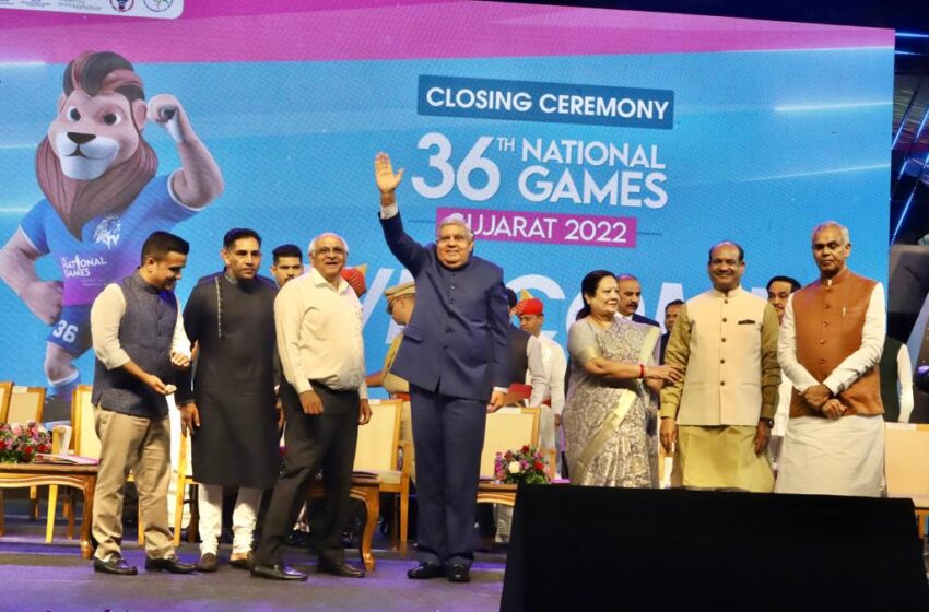 36th National Games ends on a successful note