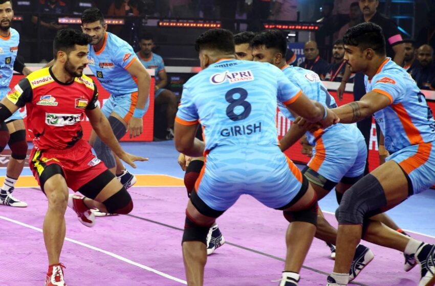  Vivo Pro Kabaddi League Report: Maninder Singh shines as Bengal Warriors thrash Bengaluru Bulls