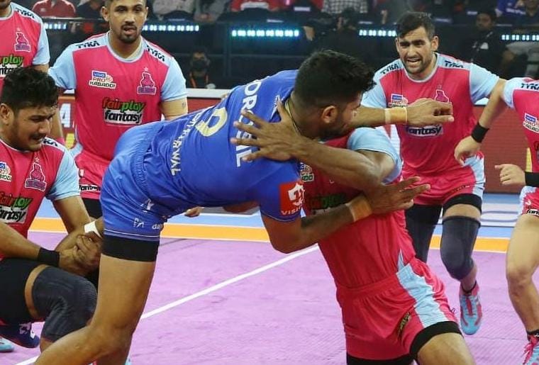  Vivo Pro Kabaddi League Report: Arjun Deshwal steals the show as Jaipur Pink Panthers beat Haryana Steelers