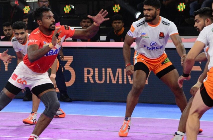  Vivo Pro Kabaddi League Report: Gujarat Giants’ superb team show earns them first win of the season