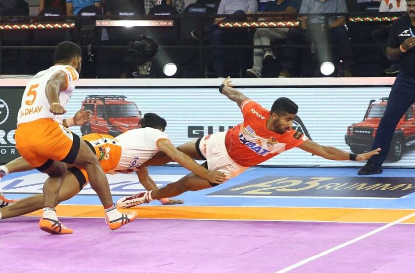OUR DEFENDERS PLAYED AS ONE UNIT AGAINST PUNERI PALTAN,’ SAYS GUJARAT GIANTS’ HEAD COACH RAM MEHAR SINGH
