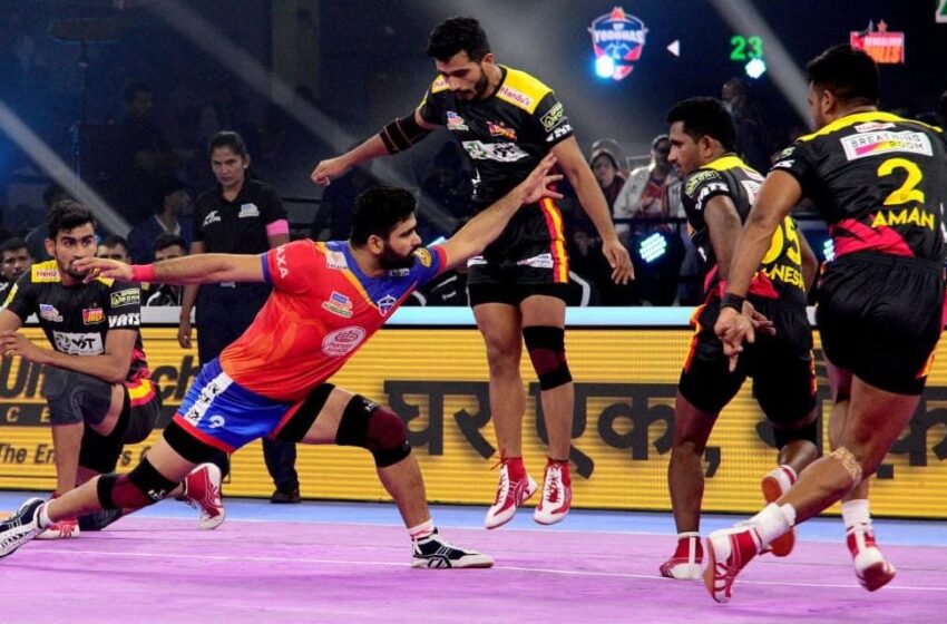  Vivo Pro Kabaddi League Report: Resurgent Pardeep Narwal Guides UP Yoddhas to Comfortable Win Over Bengaluru Bulls